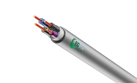 Silicon Rubber Sheath Fluorine Plastic Insulated Control Cable